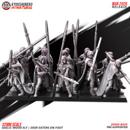 Hermanas Ciervo a pie....