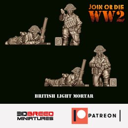 JoD British Light Mortar Team
