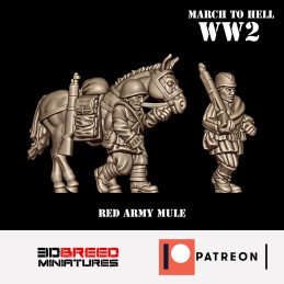 Equipo de mulas del...