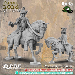 Pirro de Epiro montado