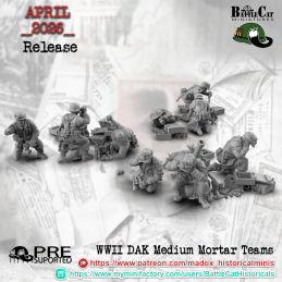 Equipo de mortero medio DAK