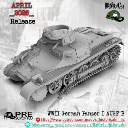 Panzer I Ausf B destruido