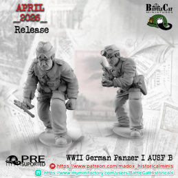 Tripulación de Panzer I Ausf B