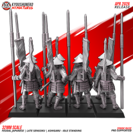 Ashigaru en formación...