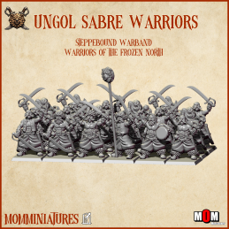 Grupo de mando de guerreros...