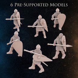 Norman Knights on Foot -...