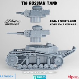 Tanque ruso T-18