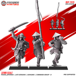Grupo de mando Ashigaru...