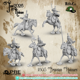 Grupo de mando de Húsares...