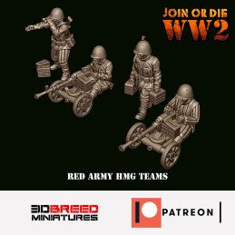 JoD Red Army HMG Team