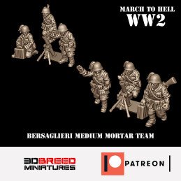Bersaglieri Medium Mortar Team