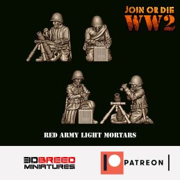 JoD Red Army Light Mortar Team