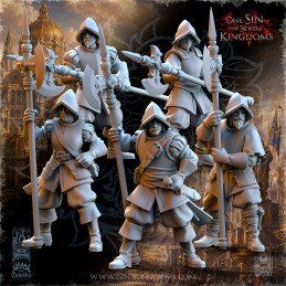 Infantry with Halberd....