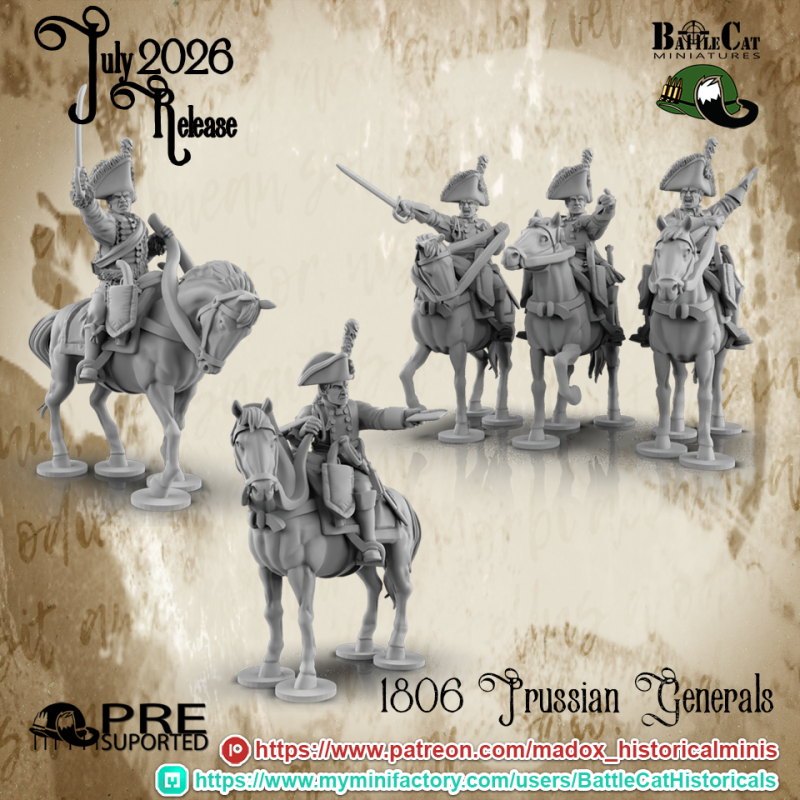 1806 Prussian Generals Set