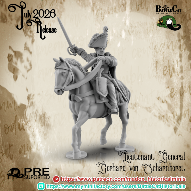 Lieutenant General Gerhard von Scharnhorst