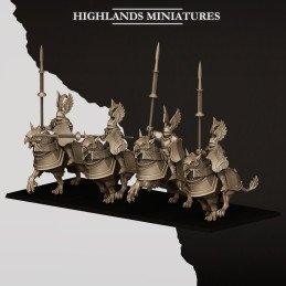 Sunland Wingless Gryphon Knights. Sunland Empire