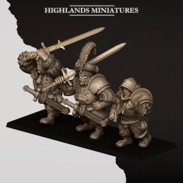 Sunland Ogres with Zweihander. Sunland Empire