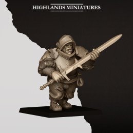 Sunland Ogres with Zweihander. Sunland Empire