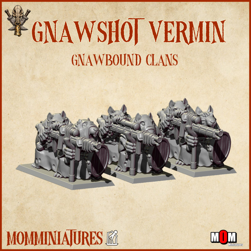 Gnawshot Vermin. Blackfang Warclan