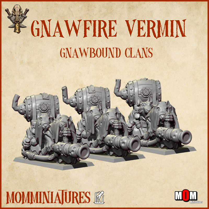 Gnawfire Vermin. Blackfang Warclan