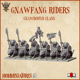 Gnawfang Riders Command Group. Blackfang Warclan
