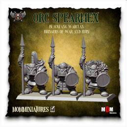 Orc Spearmen. Blackfang Warclan