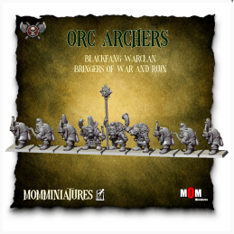 Orc Archers Command Group. Blackfang Warclan