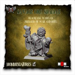 Savage Orc Shaman. Blackfang Warclan