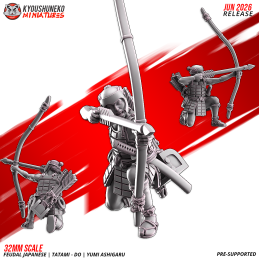 Arqueros Ashigaru Tatami-dō. Nipón
