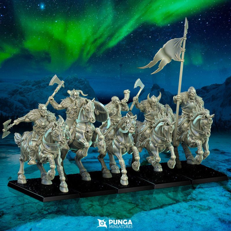 Grupo de mando de los Jinetes del Viento de Ceniza. La Horda de los Nacidos de la Ceniza