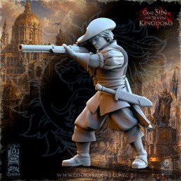 Mosqueteros con armas de fuego. Imperio del Ocaso Eterno