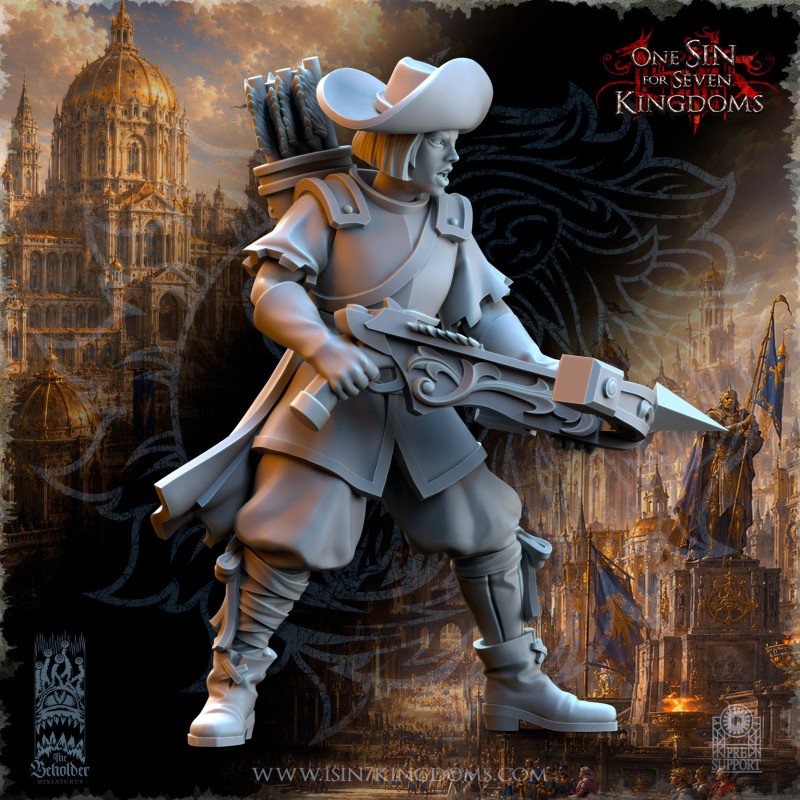 Musketeers with Crossbow. Neverdusk Empire