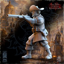 Mosqueteros con armas de fuego. Imperio del Ocaso Eterno