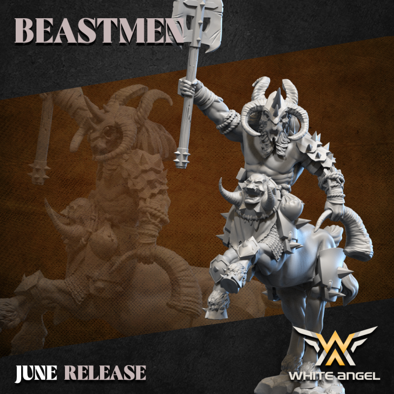 Beast Centaur Commander. Beastmen