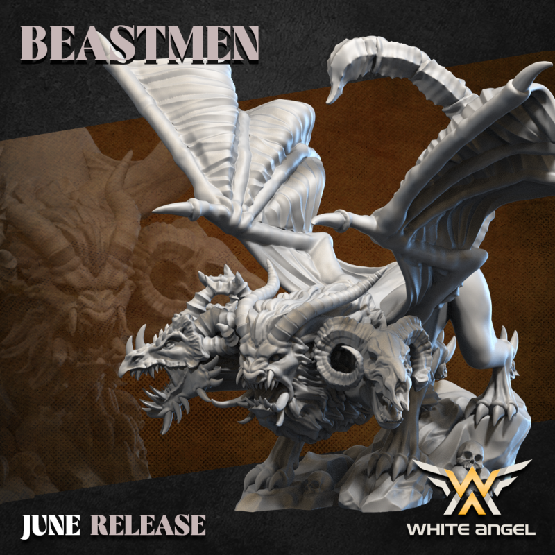 Beast Chimera. Beastmen