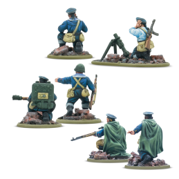 Equipos de armas Brigada naval soviética