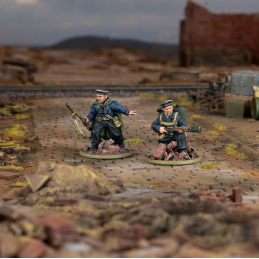 Equipos de armas Brigada naval soviética