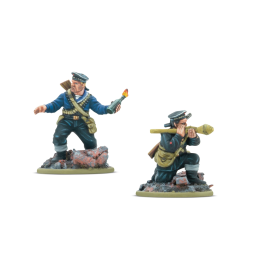 Equipo antitanque Brigada naval soviética ‘Tank Hunters’