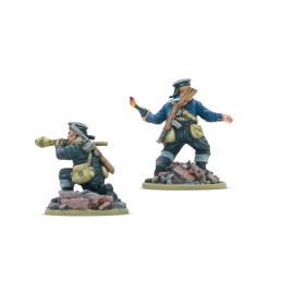 Equipo antitanque Brigada naval soviética ‘Tank Hunters’