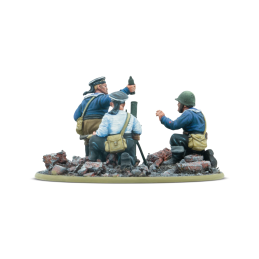 Equipo de mortero medio Brigada naval soviética