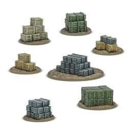 Bolt Action: Crates and Boxes - Objective Marker Set