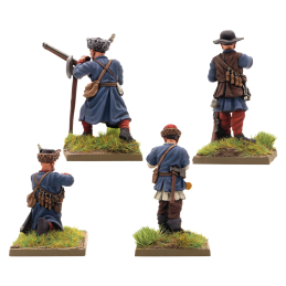 Polish-Lithuanian Commonwealth Later Infantry with Muskets Reloading