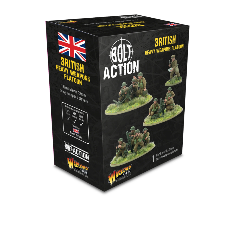 Pelotón de armas pesadas británico