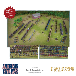 Set de inicio: BP Epic Battles: American Civil War Guts & Glory (inglés)