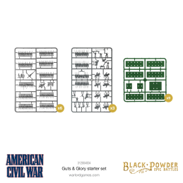 Set de inicio: BP Epic Battles: American Civil War Guts & Glory (inglés)