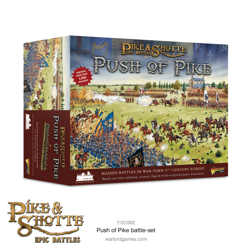 Pike & Shotte Epic Battles - Push of Pike Battle-Set (inglés)