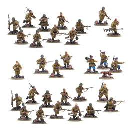 Pelotón de infantería Ejército soviético