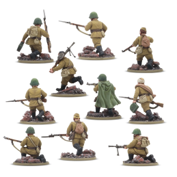 Pelotón de infantería Ejército soviético