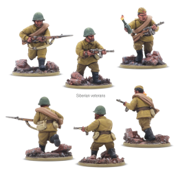 Pelotón de infantería Ejército soviético