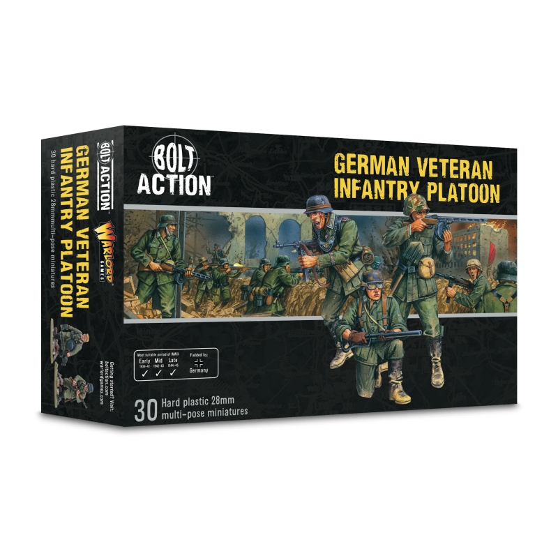 Pelotón de infantería alemán Veteran